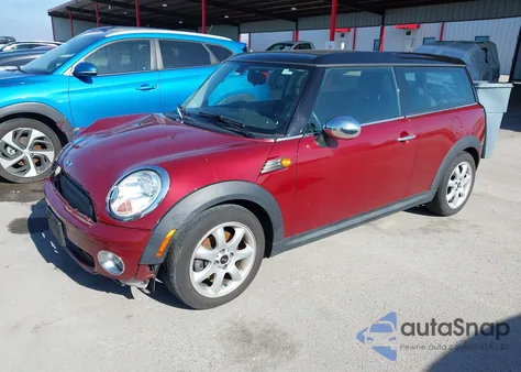 2009 Mini Cooper Clubman из США, поврежденный, VIN WMWML33589TX33665